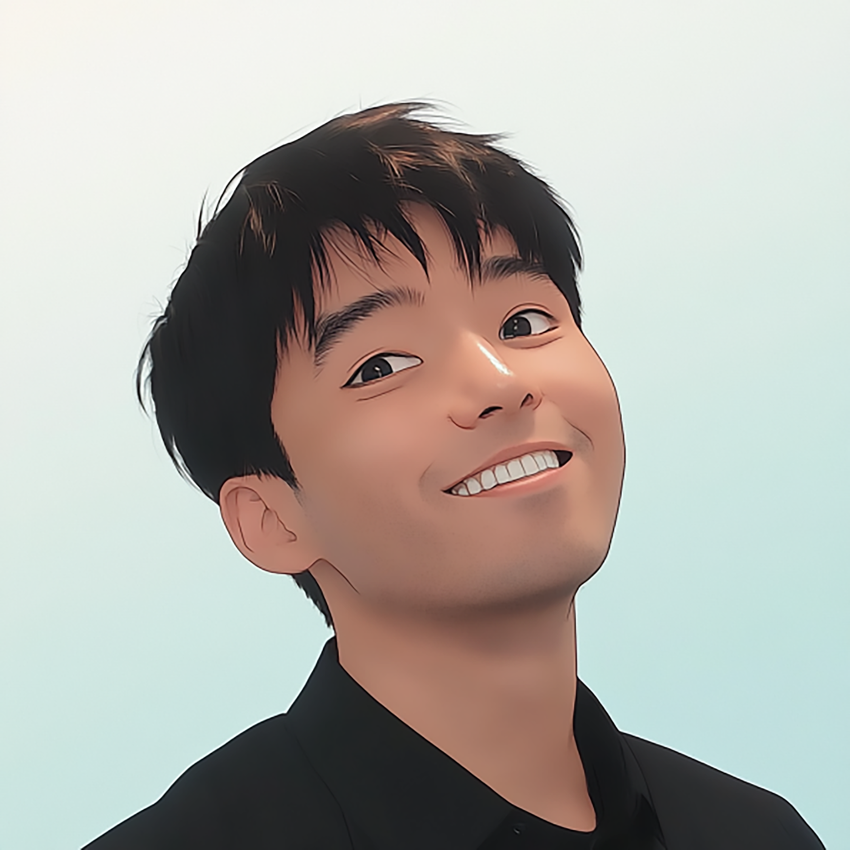 おばけんの顔イラスト